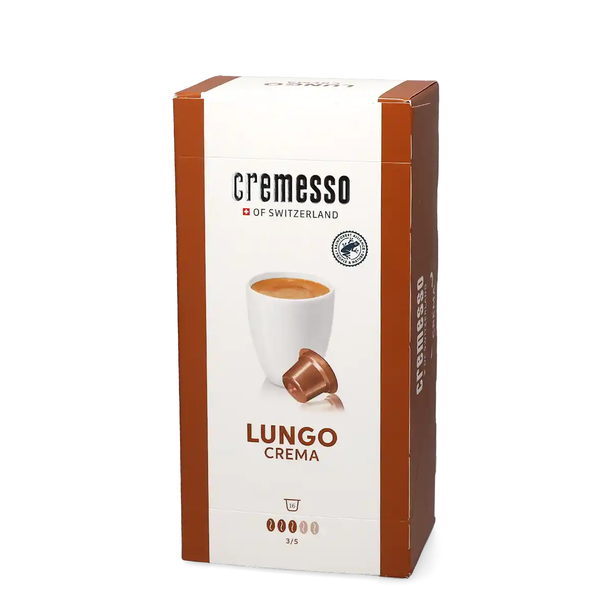 Cremesso | Lungo Crema - 16 capsules for Cremesso