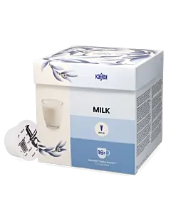 Kaffekapslen Milk package and capsule for Dolce Gusto