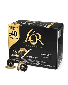 L'OR Ristretto 40 pak en capsule voor Nespresso
