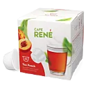 Café René Tea Peach pak en capsule voor Dolce Gusto
