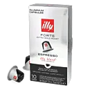 illy Espresso Forte package and capsule for Nespresso®