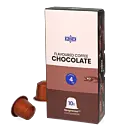 Kaffekapslen Espresso Chocolate Premium pak en capsule voor Nespresso
