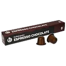 Kaffekapslen Espresso Chocolate Premium pak en capsule voor Nespresso
