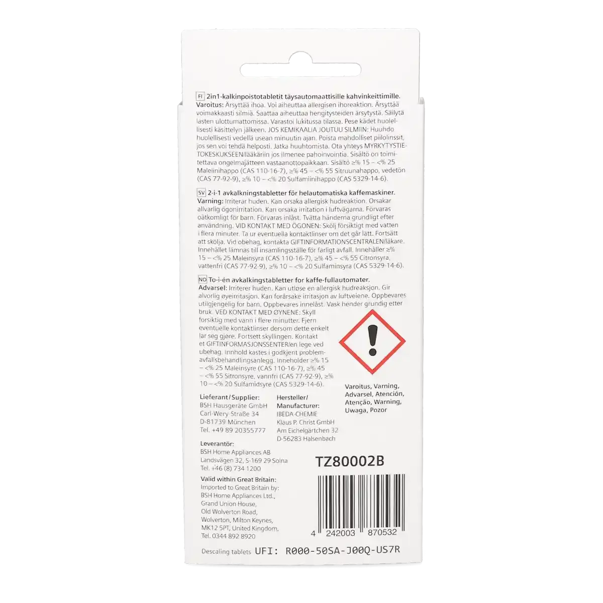 Siemens\u0020Ontkalkingstabletten\u0020TZ80002B