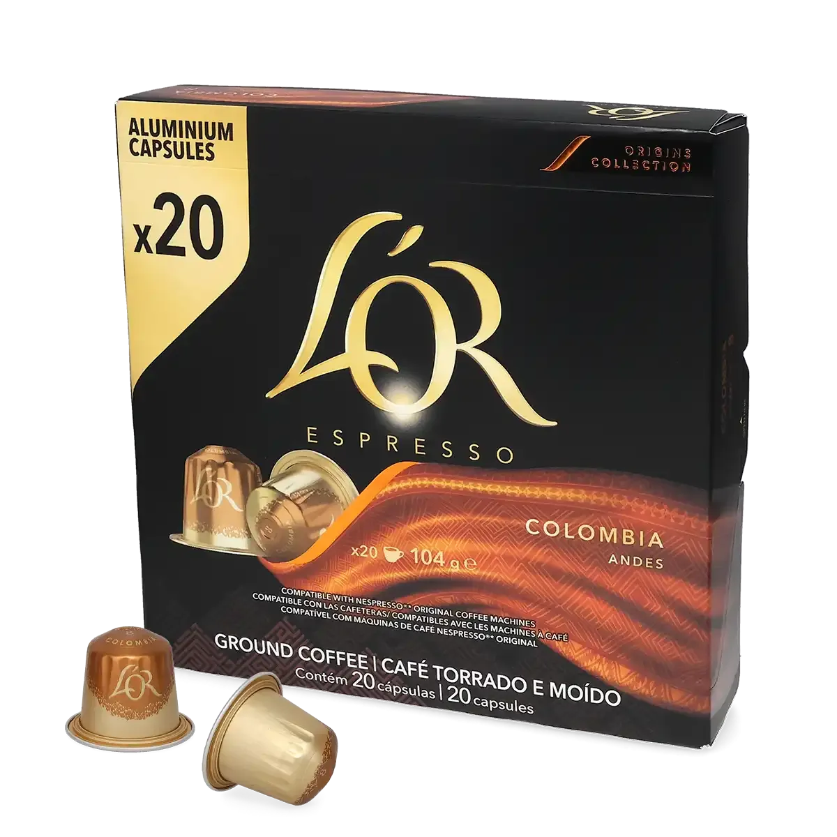 L'OR | Colombia - 20 capsules voor Nespresso®