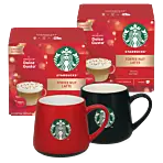 Toffee Nut Latte + 2 mok-bundel