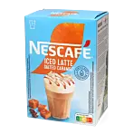 Iced Latte Salted Caramel oploskoffie van Nescafé Gold

