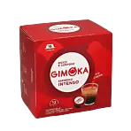 Gimoka Espresso Intenso Packung und Kapsel für Lavazza a Modo Mio