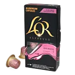 L'OR Or RosÃ© package and capsule for NespressoÂ®