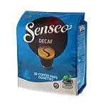Senseo Decaf package and pods for Senseo