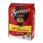 Senseo Classic XXL Mega Pack package and pods for Senseo