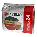 Jacobs Café au Lait Big Pack pak en capsule voor Tassimo
