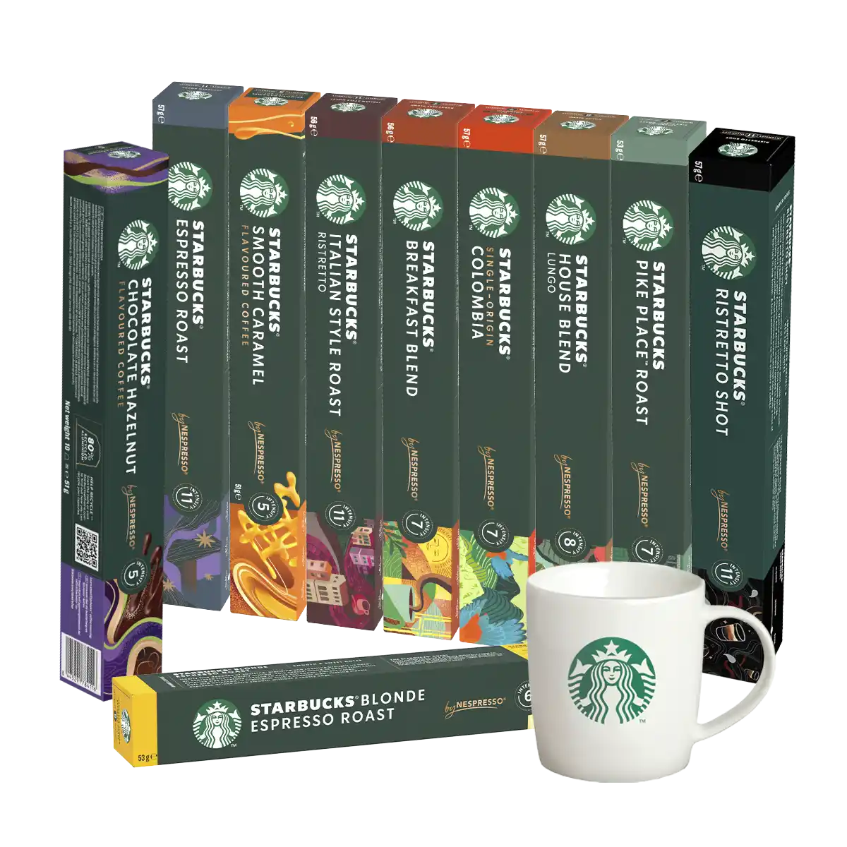 Starbucks | Startpakket - 100 cups voor Nespresso®