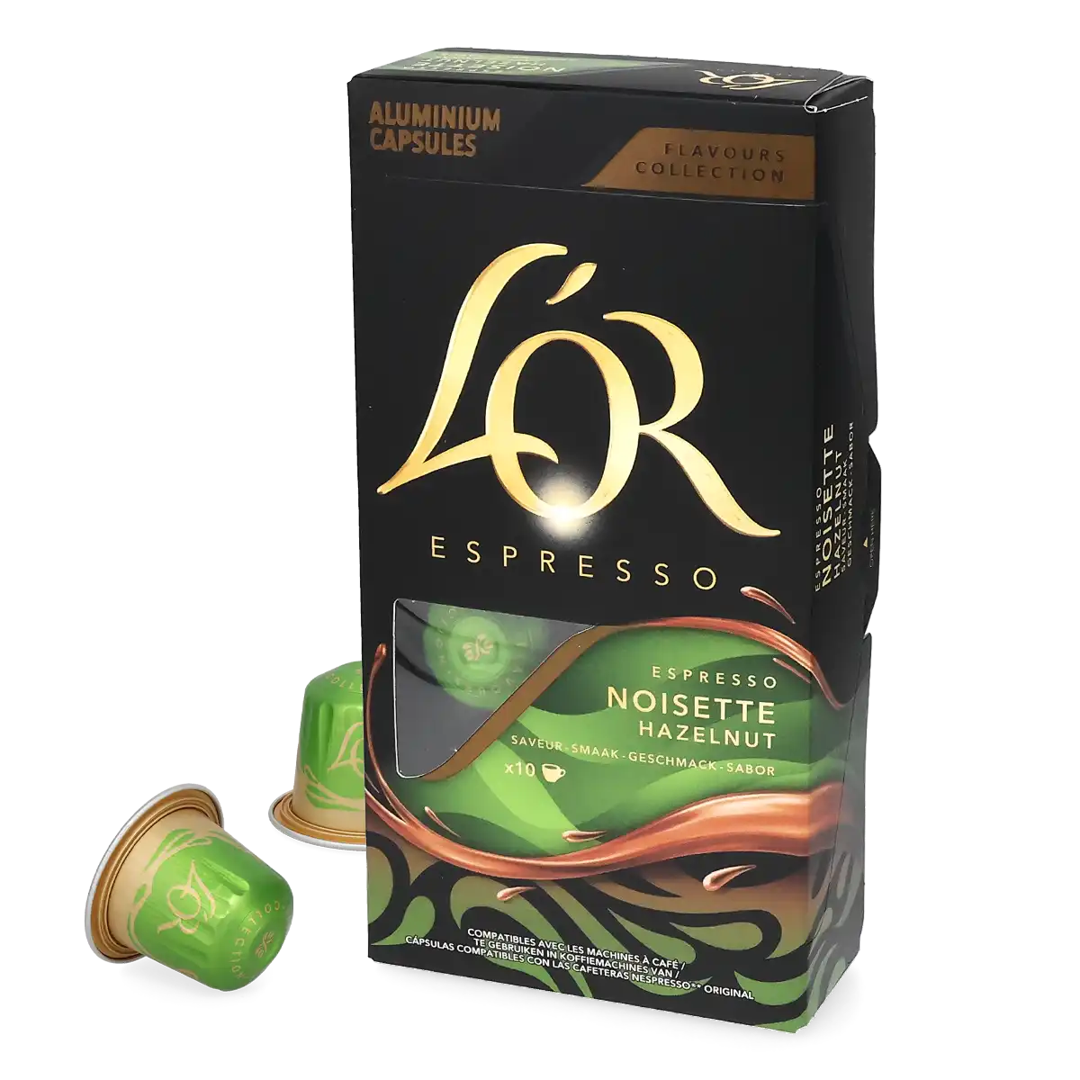 L'OR | Espresso Hazelnoot - 10 capsules voor Nespresso®