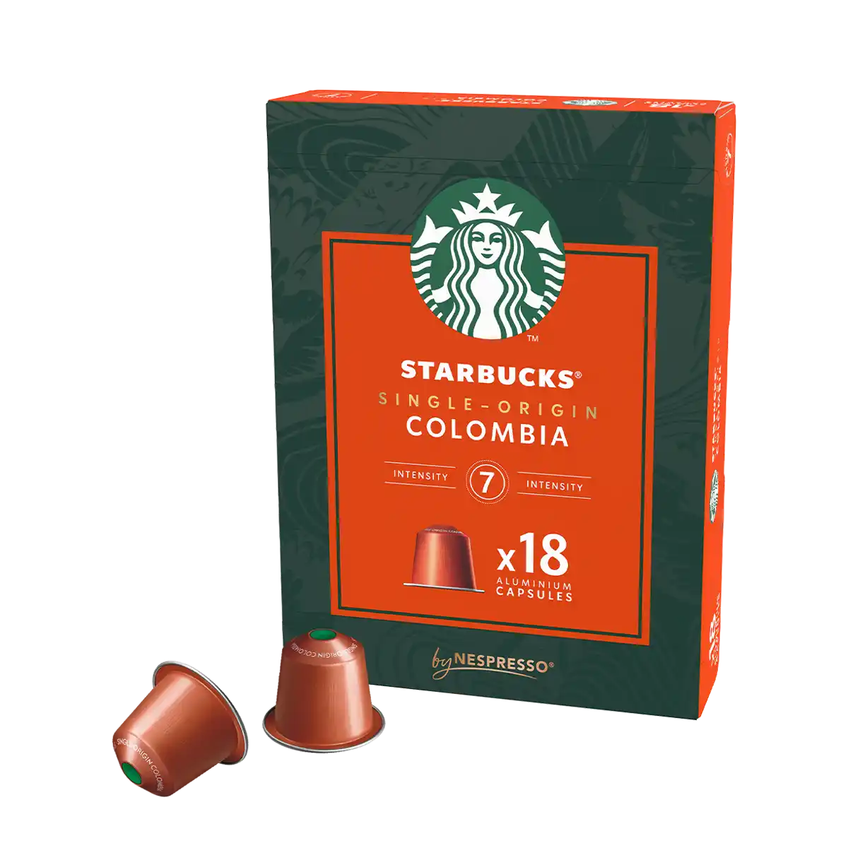 Starbucks | Colombia - 18 capsules Starbucks® by Nespresso®